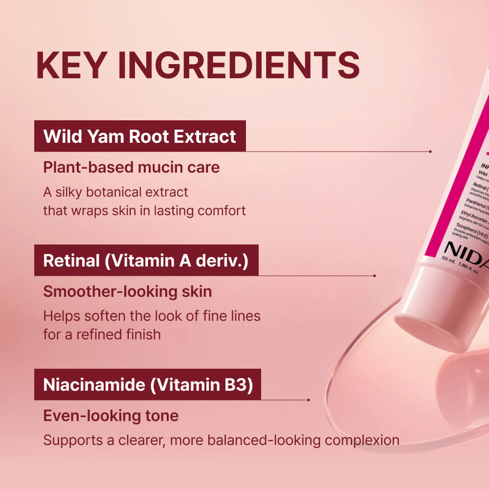 NIDA Youthful Formula™ Yam Mucin ABCE Facial Cream - Image 6