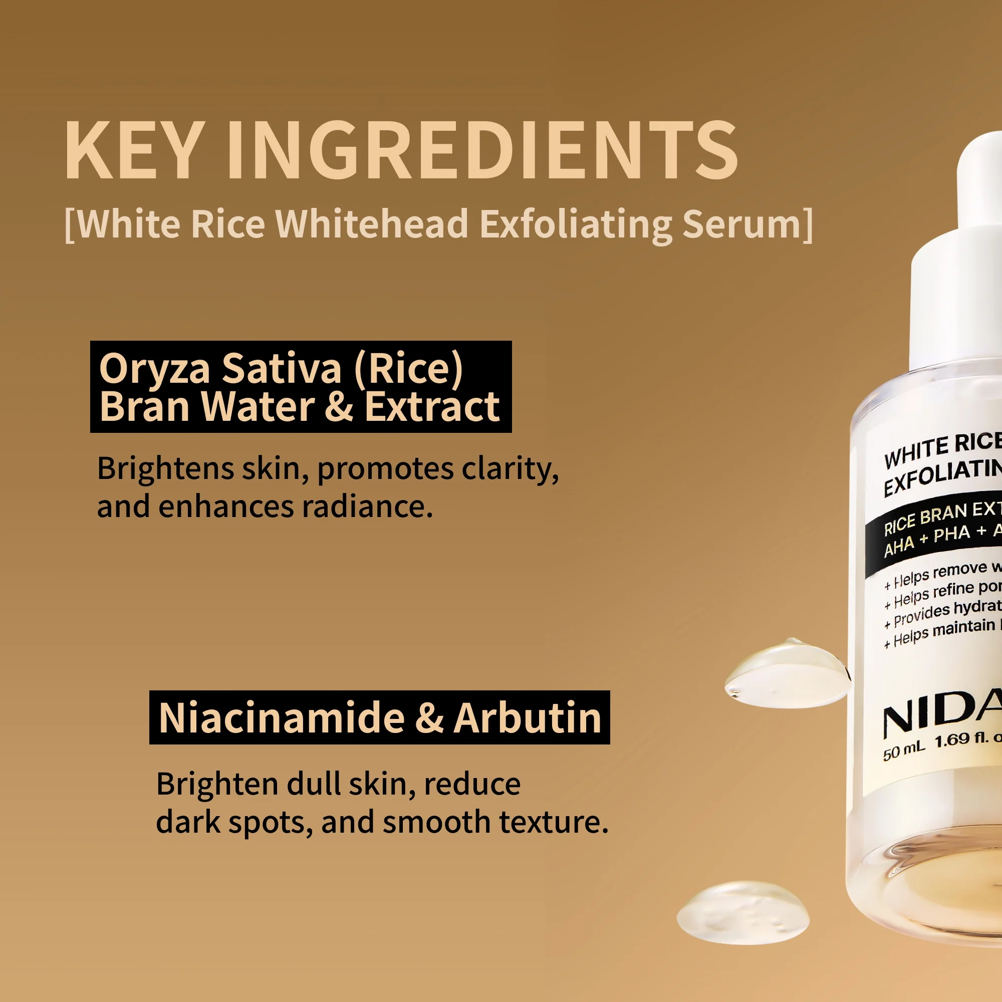 NIDA White Black Exfoliating Serum Duo Bundle - Image 7