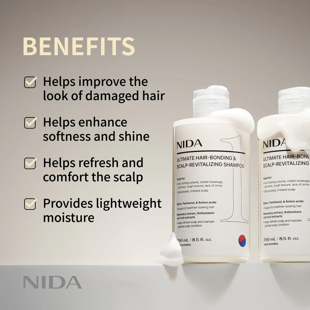 NIDA Ultimate Hair-bonding & Scalp-revitalizing Shampoo - Image 5