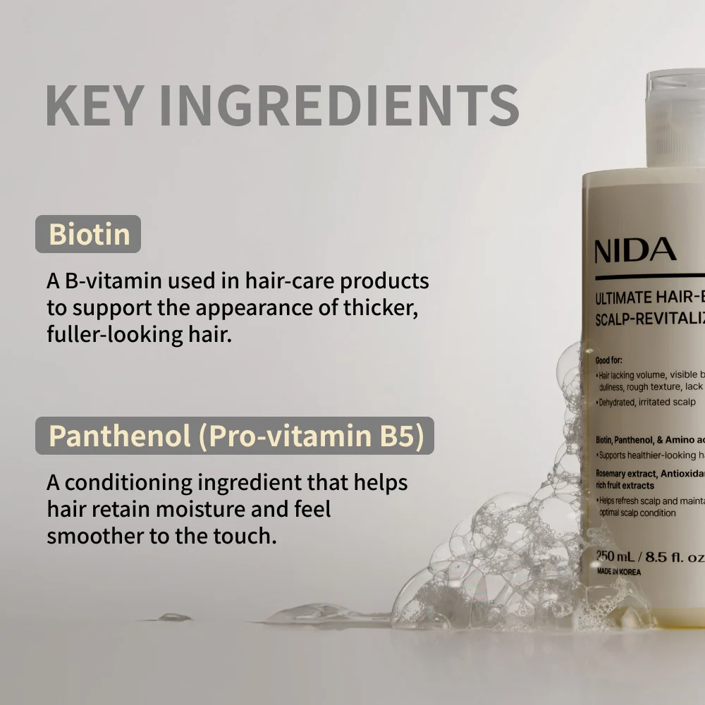 NIDA Ultimate Hair-bonding & Scalp-revitalizing Shampoo - Image 6
