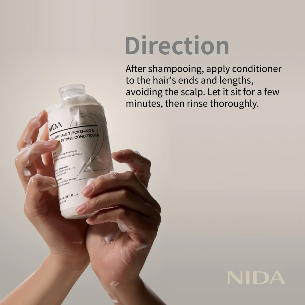 NIDA Ultimate Hair-thickening & Root-fortifying Conditioner - Image 7