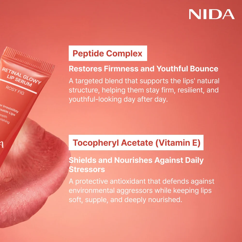 NIDA Retinol Glowy Lip Serum - Image 8