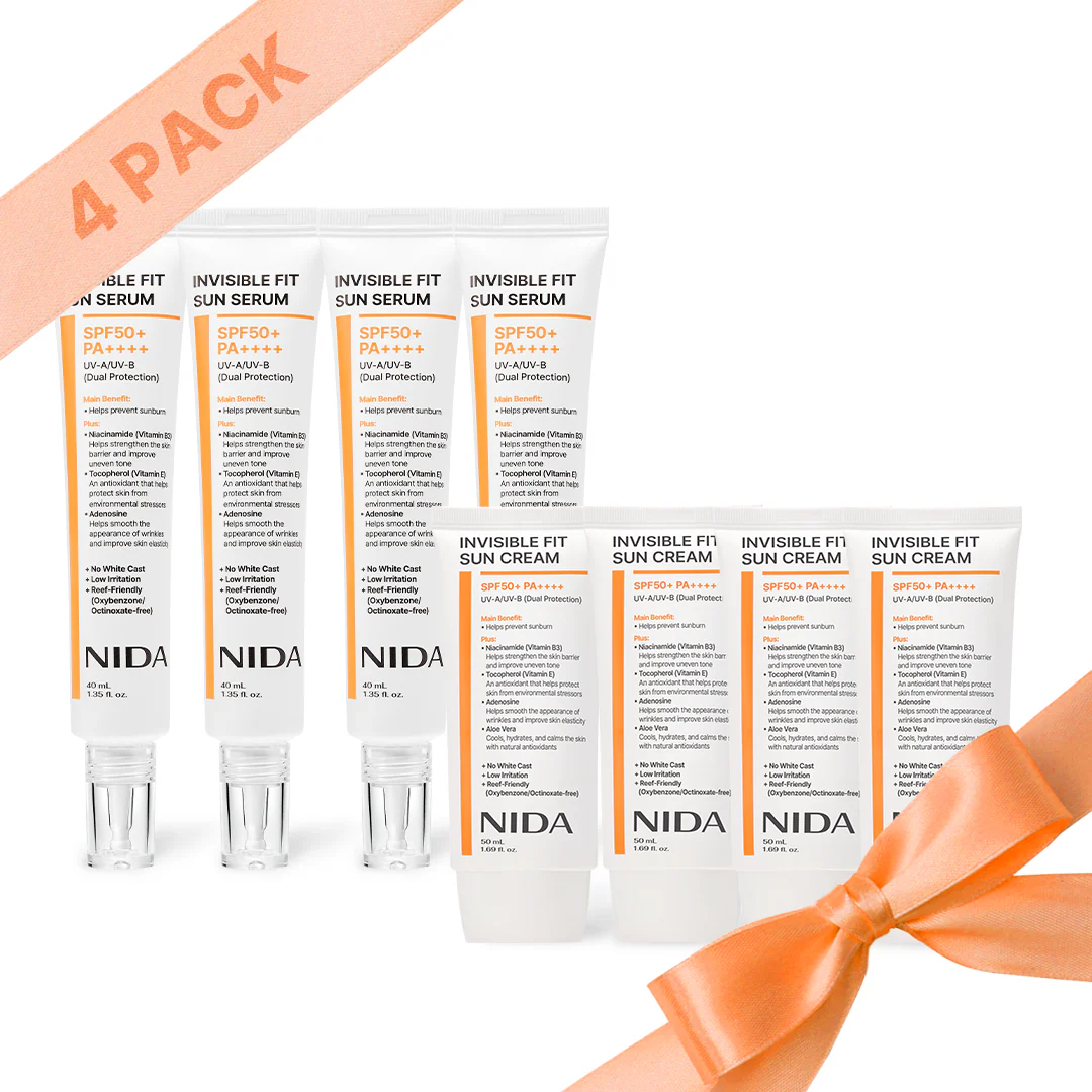 NIDA Invisible Fit Sun Duo (Serum & Cream) - Image 4