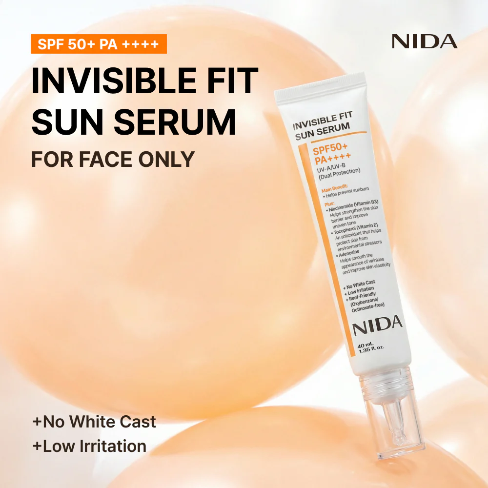 NIDA Invisible Fit Sun Duo (Serum & Cream) - Image 11